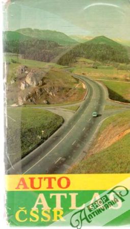 Obal knihy Autoatlas ČSSR