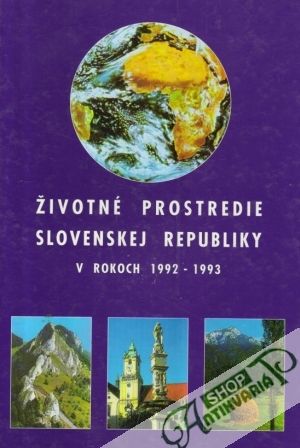 Obal knihy Životné prostredie Slovenskej republiky v rokoch 1992-1993