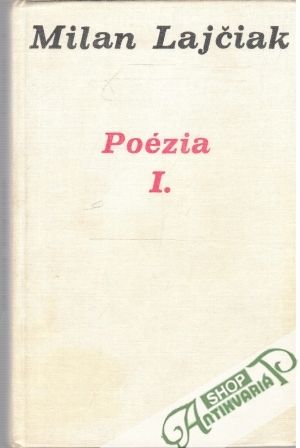 Obal knihy Poézia I.