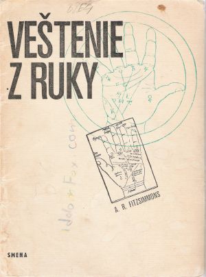 Obal knihy Veštenie z ruky