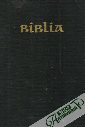 Obal knihy Biblia