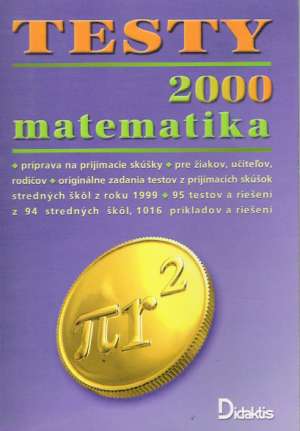 Obal knihy Testy 2000 - Matematika