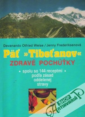 Obal knihy Päť Tibeťanov (Zdravé pochúťky)