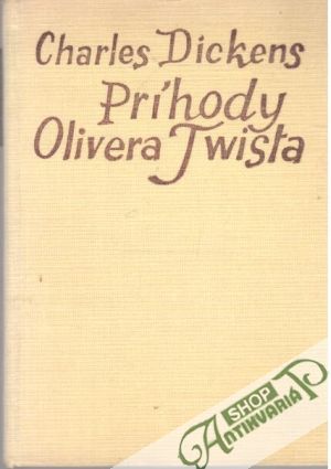 Obal knihy Príhody Olivera Twista