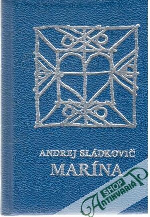 Obal knihy Marína