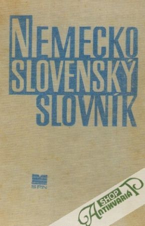 Obal knihy Nemecko - slovenský slovník