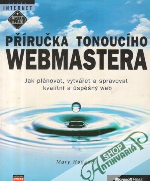 Obal knihy Příručka tonoucího webmastera