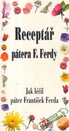 Obal knihy Receptář pátera F. Ferdy