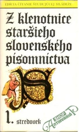 Obal knihy Z klenotnice staršieho slovenského písomníctva 1-2.