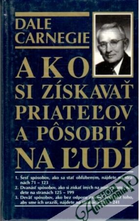 Obal knihy Ako si získavať priateľov a pôsobiť na ľudí