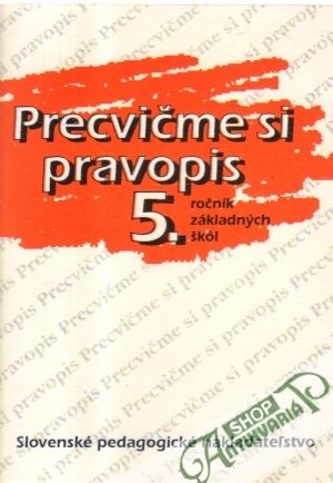 Obal knihy Precvičme si pravopis 5.