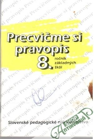 Obal knihy Precvičme si pravopis 8.