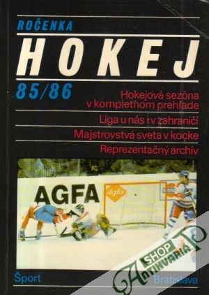 Obal knihy Hokej - Ročenka 85/86