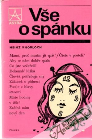 Obal knihy Vše o spánku