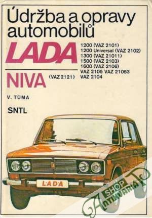 Obal knihy Údržba a opravy automobilú Lada, Niva