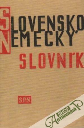 Obal knihy Slovensko - nemecký slovník /zľava/