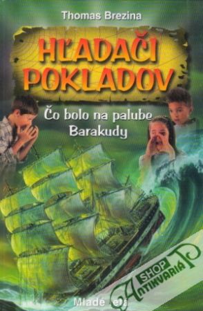 Obal knihy Hľadači pokladov - Čo bolo na palube Barakudy