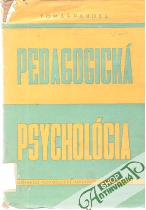 Obal knihy Pedagogická psychológia
