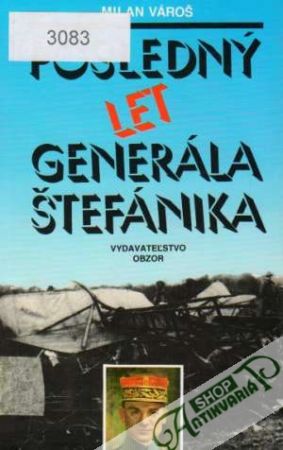 Obal knihy Posledný let generála Štefánika