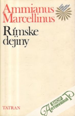 Obal knihy Rímske dejiny