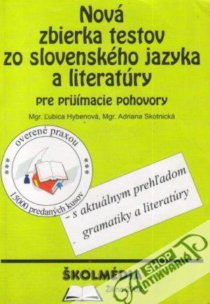 Obal knihy Nová zbierka testov zo slovenského jazyka a literatúry