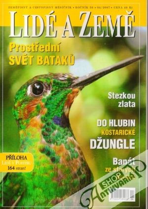 Obal knihy Lidé a země 4/2007