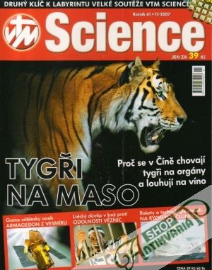 Obal knihy VTM Science 11/2007