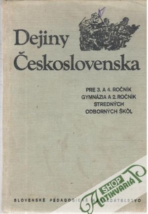 Obal knihy Dejiny Československa