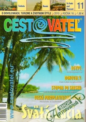 Obal knihy Cestovateľ 11/2010