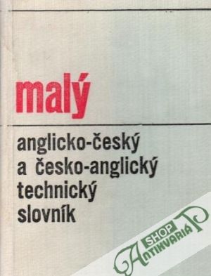 Obal knihy Malý anglicko-český a česko-anglický technický slovník
