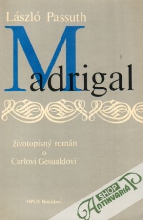 Obal knihy Madrigal