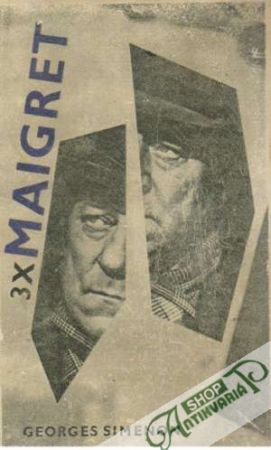 Obal knihy 3x Maigret