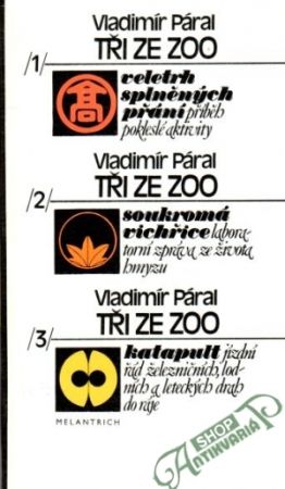 Obal knihy Tři ze Zoo