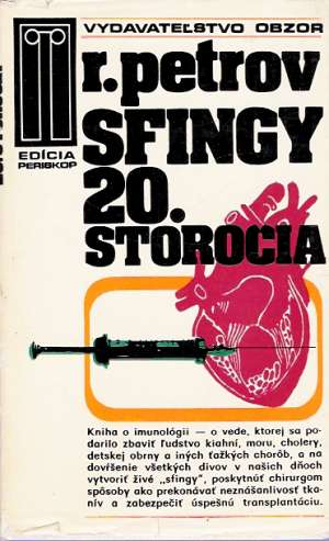 Obal knihy Sfingy 20. storočia