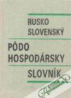 Soták Michal a kolektív - Rusko - slovenský pôdohospodársky slovník