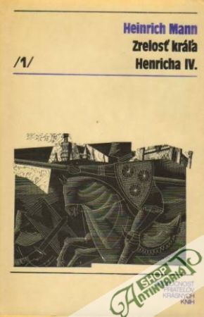 Obal knihy Zrelosť kráľa Henricha IV. (I.)