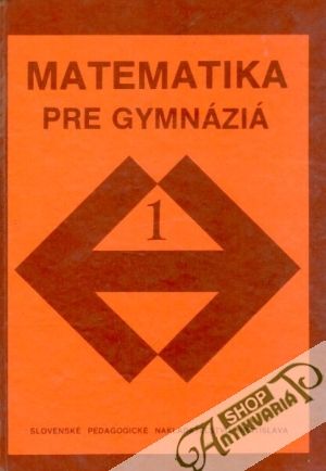 Obal knihy Matematika pre gymnáziá  1.