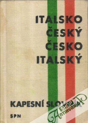 Obal knihy Italsko - český a česko - italský kapesní slovník