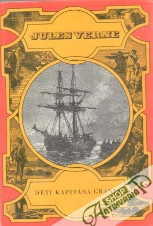Obal knihy Děti kapitána Granta