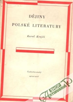 Obal knihy Dějiny polské literatury