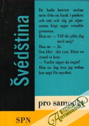 Obal knihy Švédština pro samouky