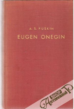 Obal knihy Eugen Onegin