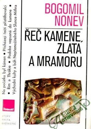 Obal knihy Řeč kamene, zlata a mramoru