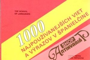 Obal knihy 1000 najpoužívanejších viet a výrazov v španielčine