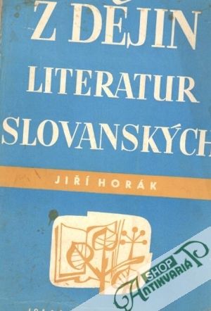 Obal knihy Z dějin literatur slovanských (stati a rozpravy)