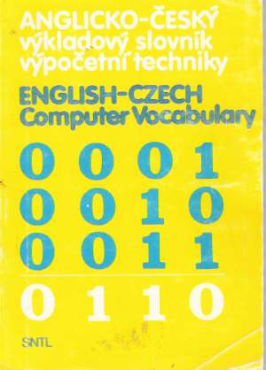 Obal knihy Anglicko-český výkladový slovník výpočetní techniky