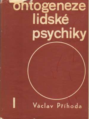Obal knihy Ontogeneze lidské psychiky I.
