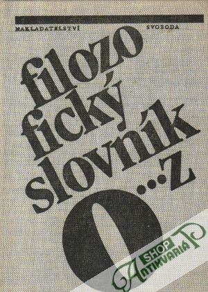 Obal knihy Filozofický slovník (I. - II.)