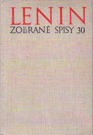 Obal knihy Zobrané spisy 30