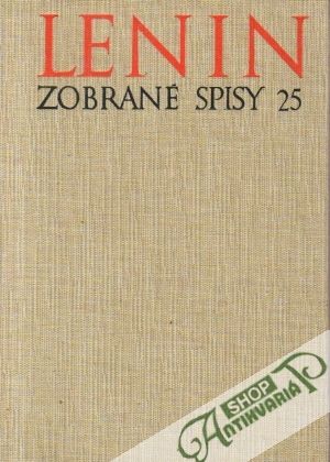 Obal knihy Zobrané spisy 25